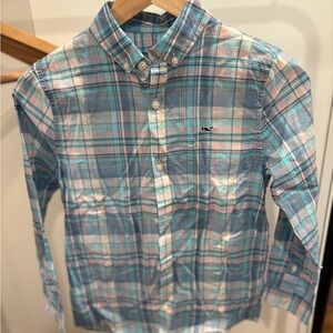 Vineyard Vines Boy’s Plaid Button-Down Shirt